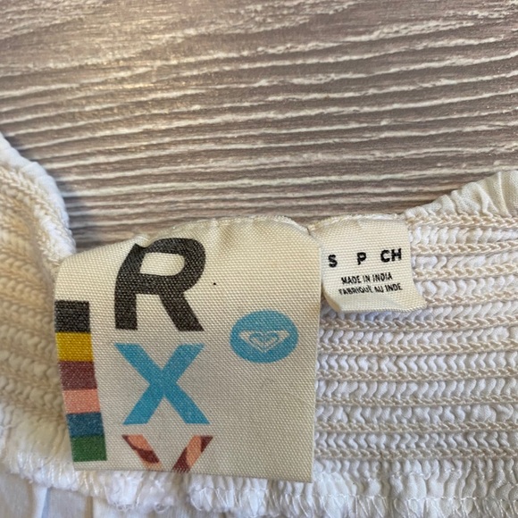 Roxy white tank top size small - Picture 3 of 8